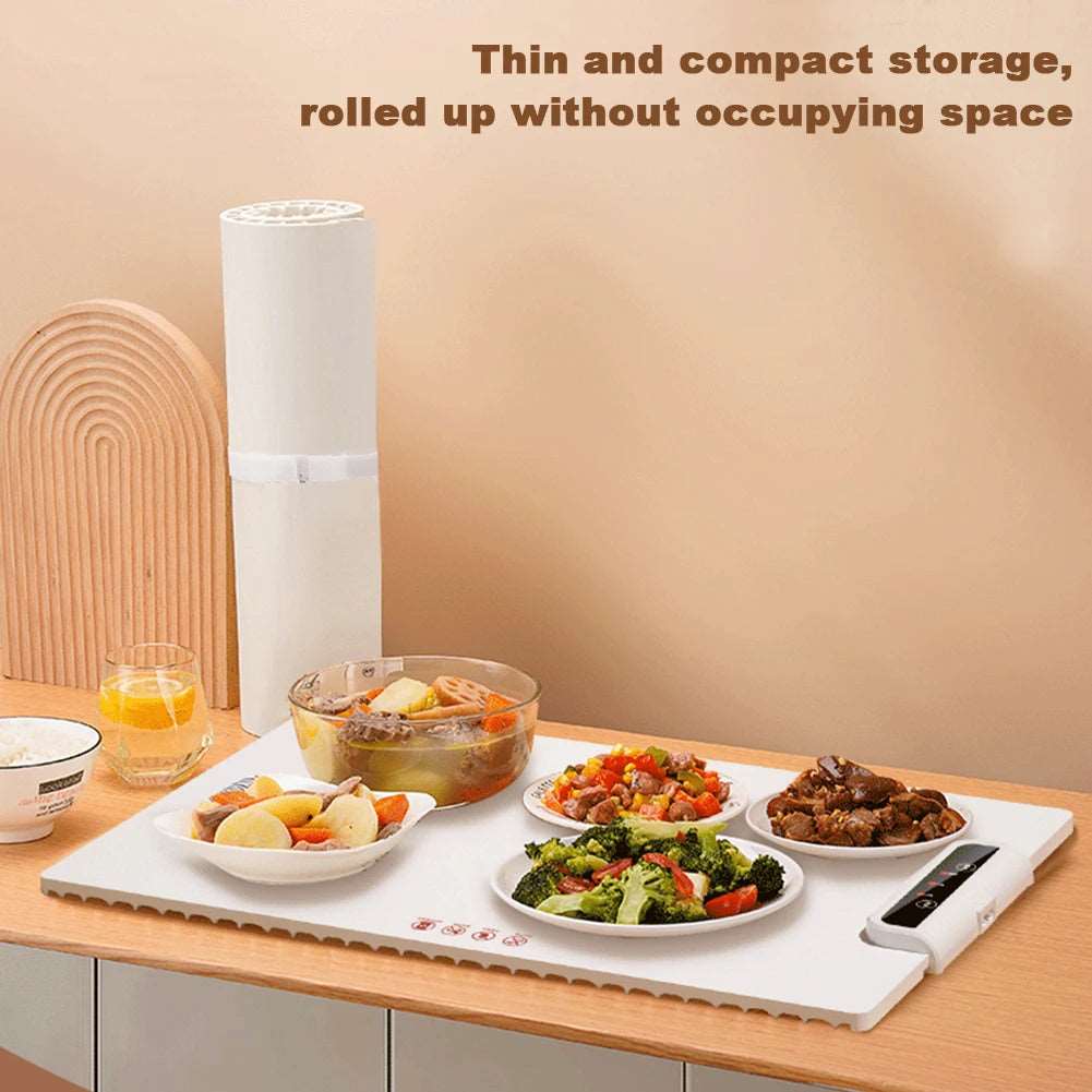 Electric Warming Tray | 6-in-1 Silicone Food Warmer

