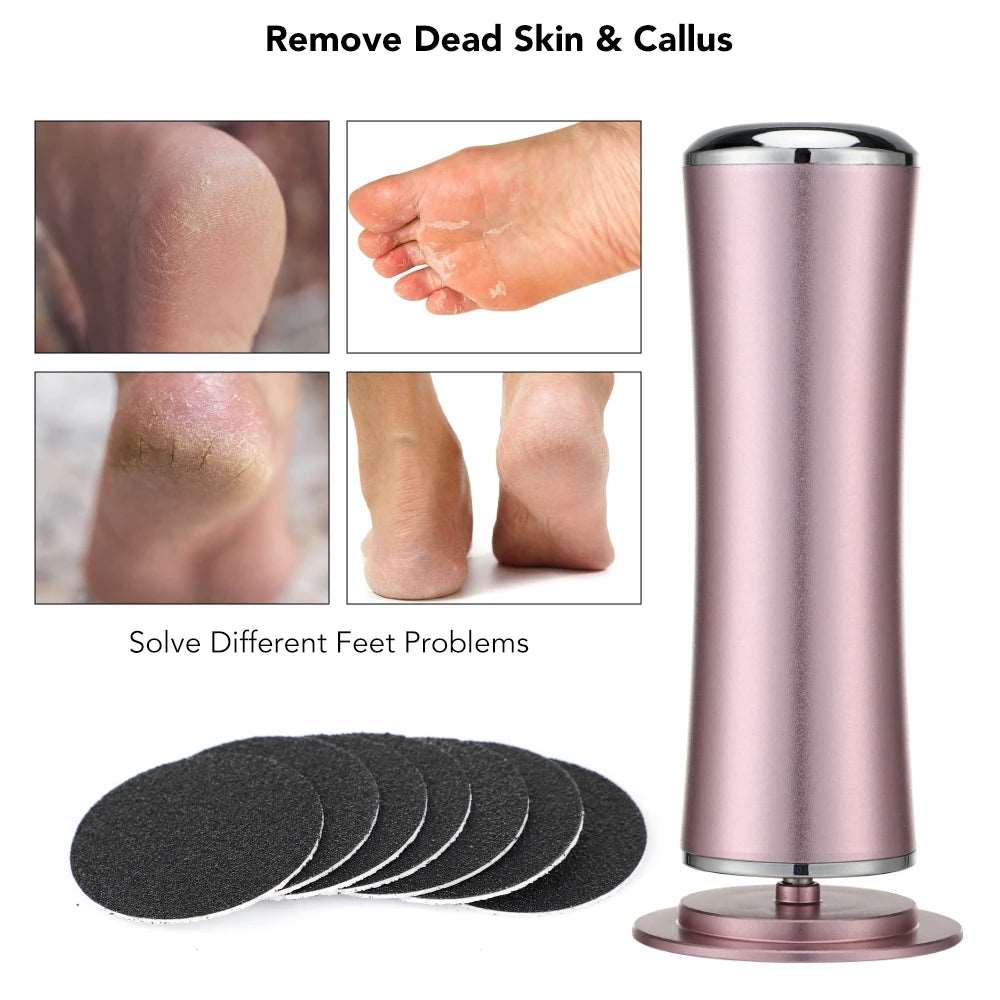 60 Pcs Foot File Replacement Sandpaper Discs,Disposable Foot Sanding Paper Discs Pad for Electric Foot File Grinding Pedicure Tool, for Electric Callus Remover Foot File.